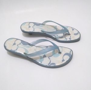 Coach Carin Jelly Flip Flop Heel